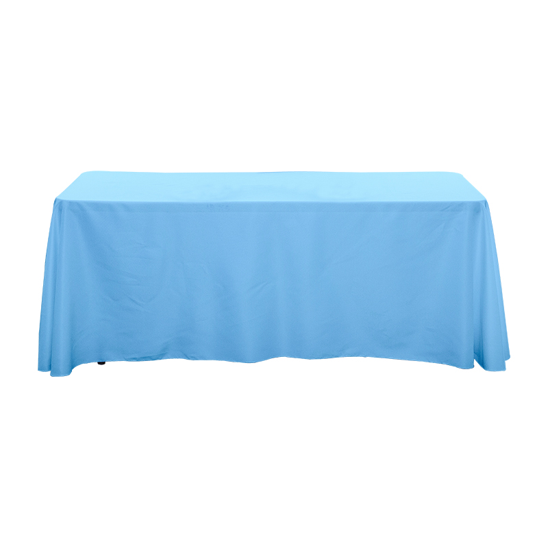 90x132 '' Spun Polyester Sdent Color Свадебные банкетные скатерти